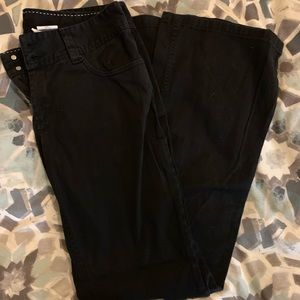 H&M fit and flare black jeans tight fitted***